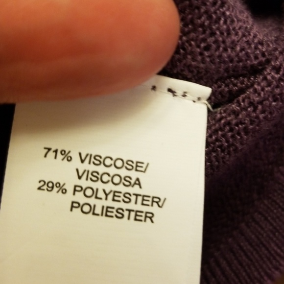 NWT MAC & JACK 💜 SWEATER - Picture 7 of 8